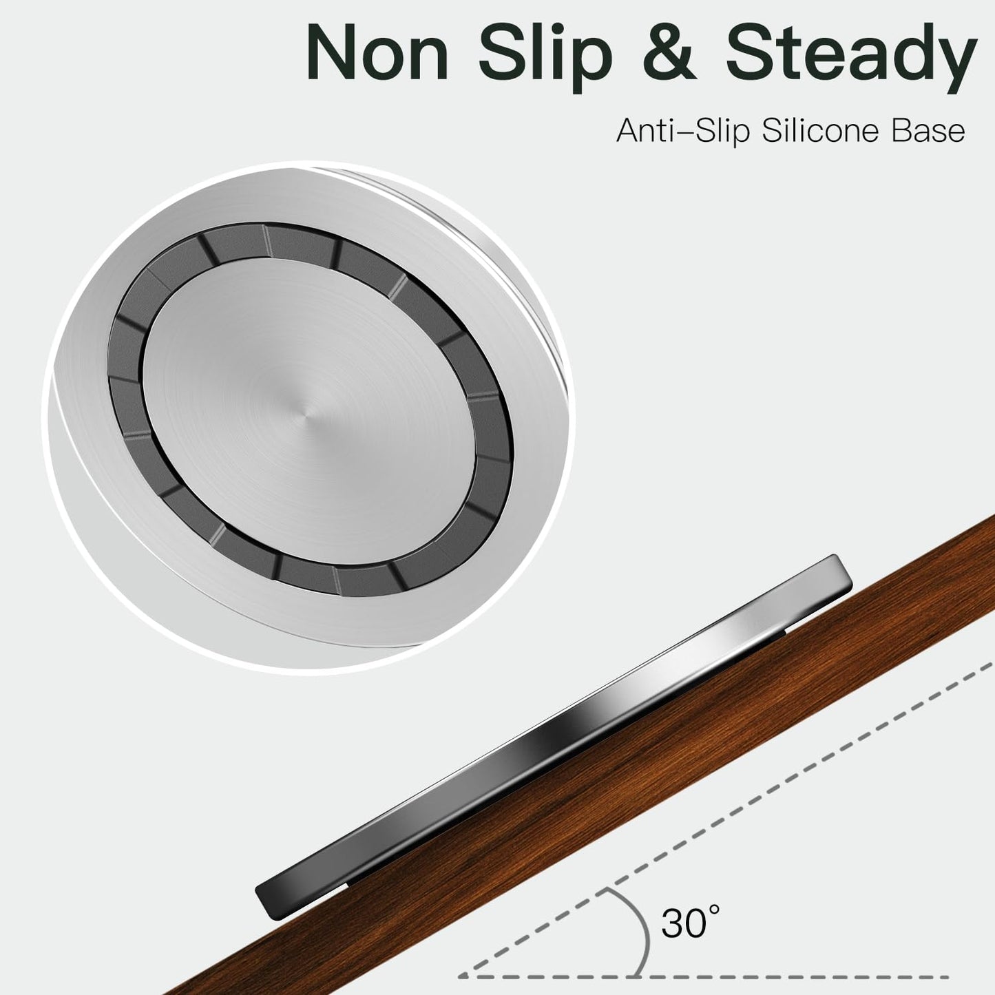 1 or 2 Pack Stainless Steel Large Chew-Proof Lick Mat and Slow Feeder for Dogs & Cats with Non-Slip Heavy Duty Base