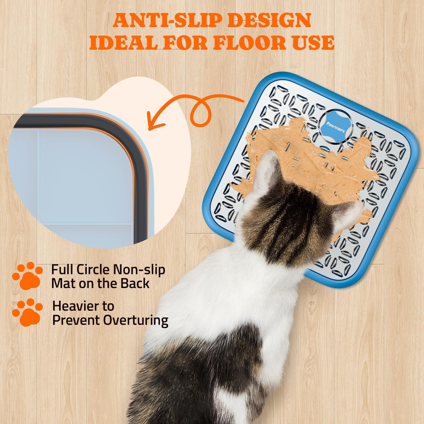2 Pack Stainless Steel Lick Mat or Slow Feeder Mat for Boredom & Anxiety Reduction, Crate Lick Mat, Bathing Grooming, Slow Feeding, for Large Breed Dogs and Cats